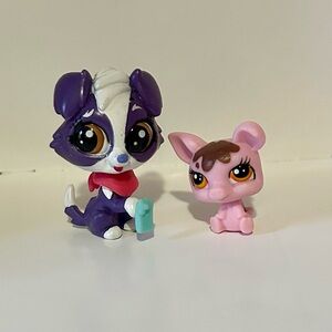 LPS Border Collie and Piglet